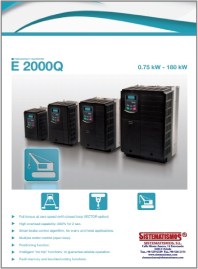 Каталог Частотный преобразователь E2000-Q Eura Drives