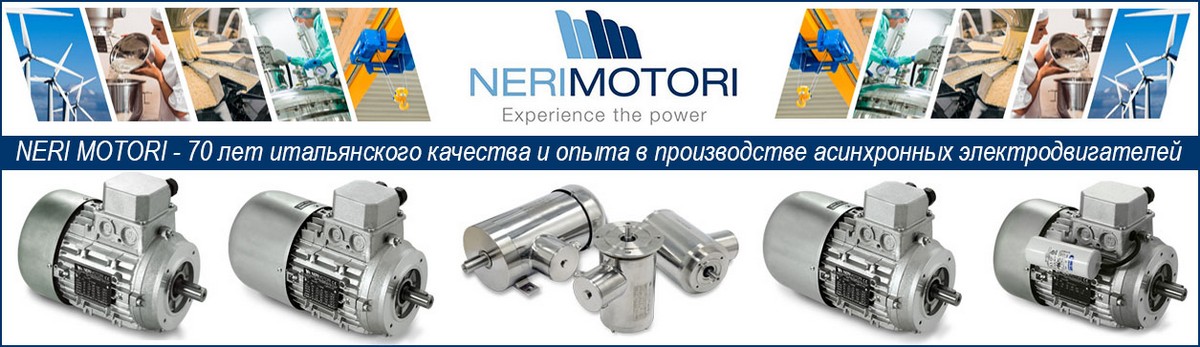Электродвигатели Neri Motori
